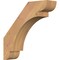 Ekena Millwork 3 1/2"W x 14"D x 14"H Olympic Smooth Knee Brace, Western Red Cedar BRC04X14X14OLY00SWR - alternate 1